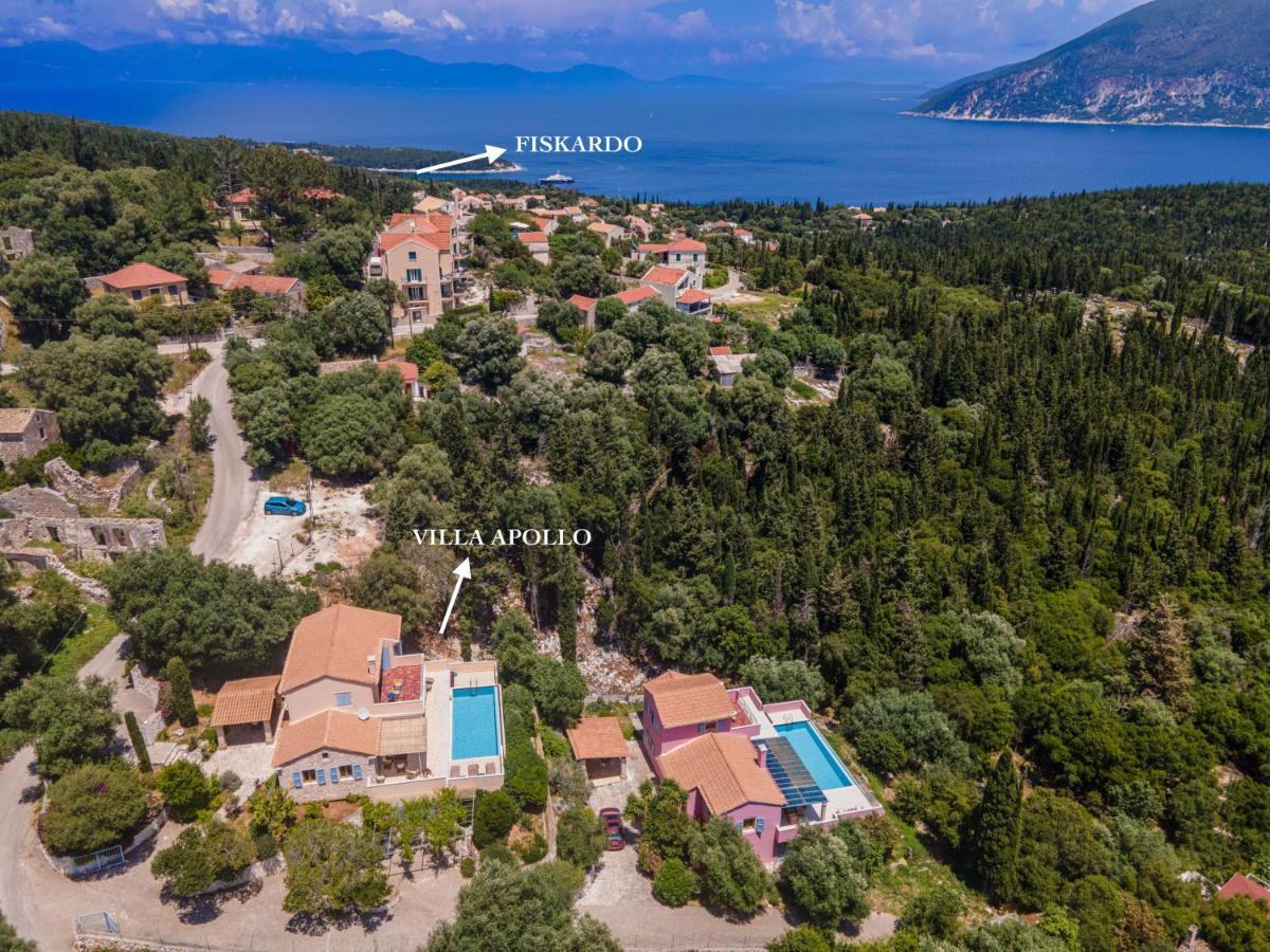 Villa Apollo Up To 8Px, Private Pool Fiskardo Exterior photo