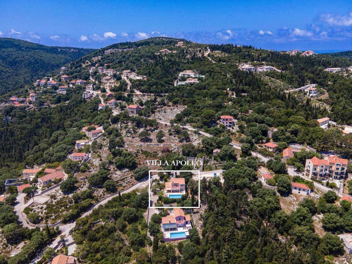 Villa Apollo Up To 8Px, Private Pool Fiskardo Exterior photo