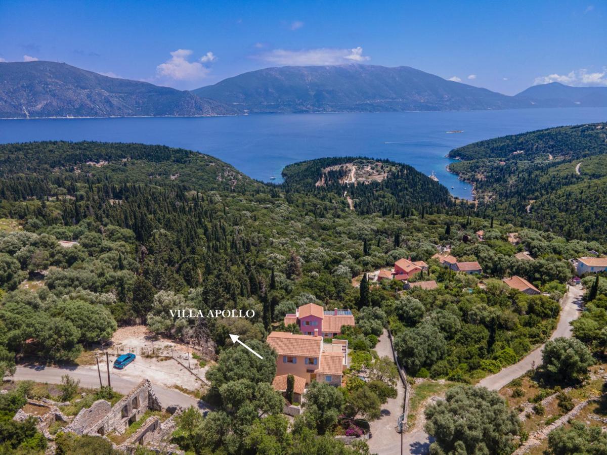 Villa Apollo Up To 8Px, Private Pool Fiskardo Exterior photo