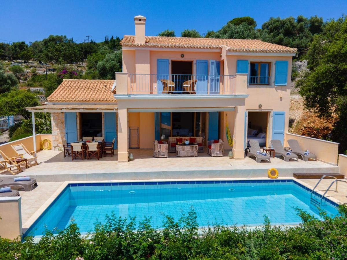 Villa Apollo Up To 8Px, Private Pool Fiskardo Exterior photo