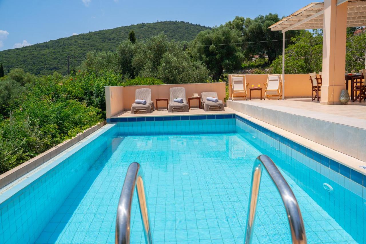 Villa Apollo Up To 8Px, Private Pool Fiskardo Exterior photo