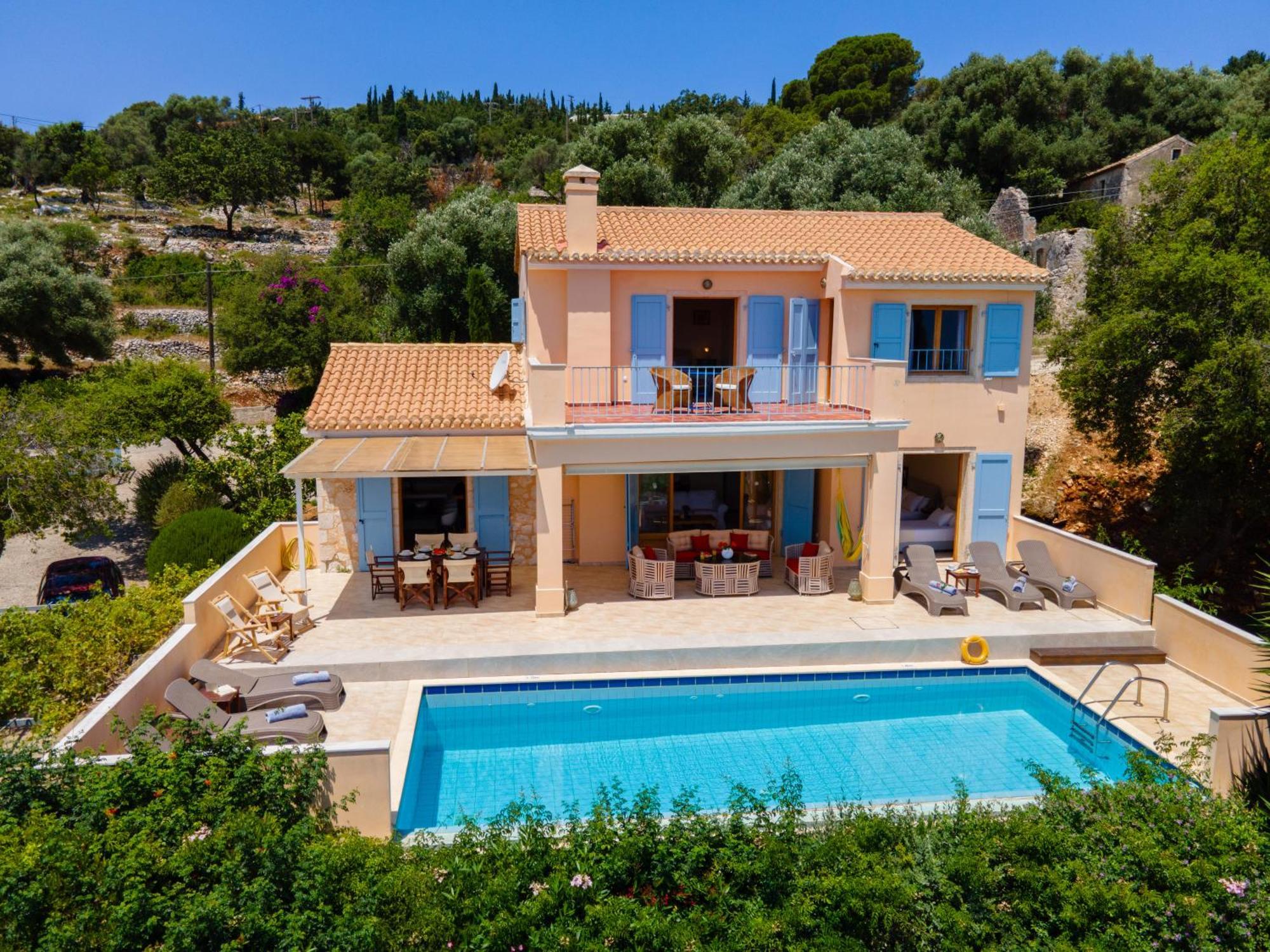 Villa Apollo Up To 8Px, Private Pool Fiskardo Exterior photo