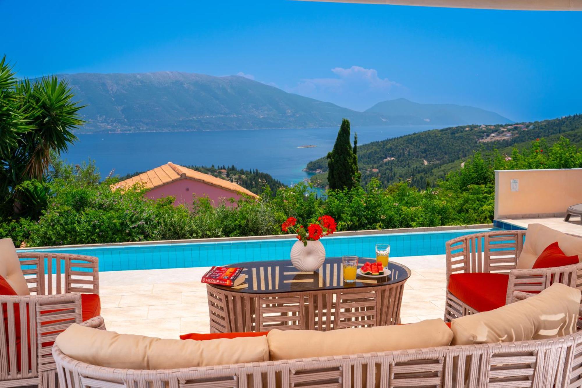 Villa Apollo Up To 8Px, Private Pool Fiskardo Exterior photo