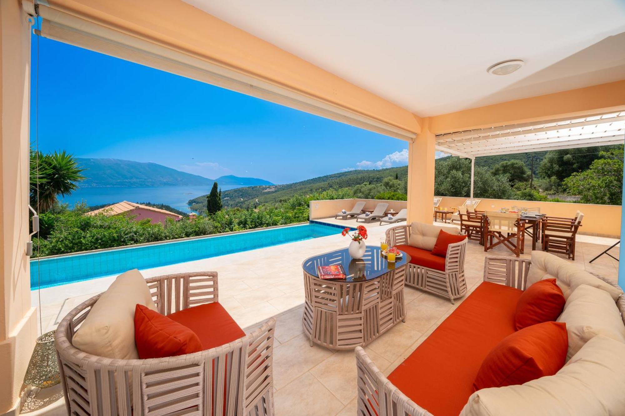 Villa Apollo Up To 8Px, Private Pool Fiskardo Exterior photo