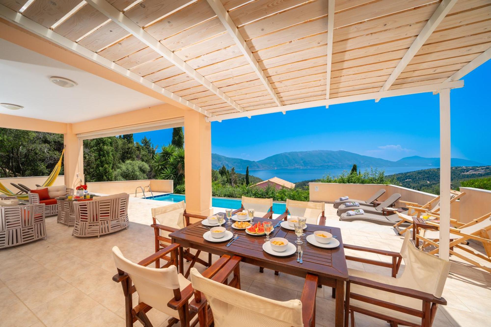 Villa Apollo Up To 8Px, Private Pool Fiskardo Exterior photo