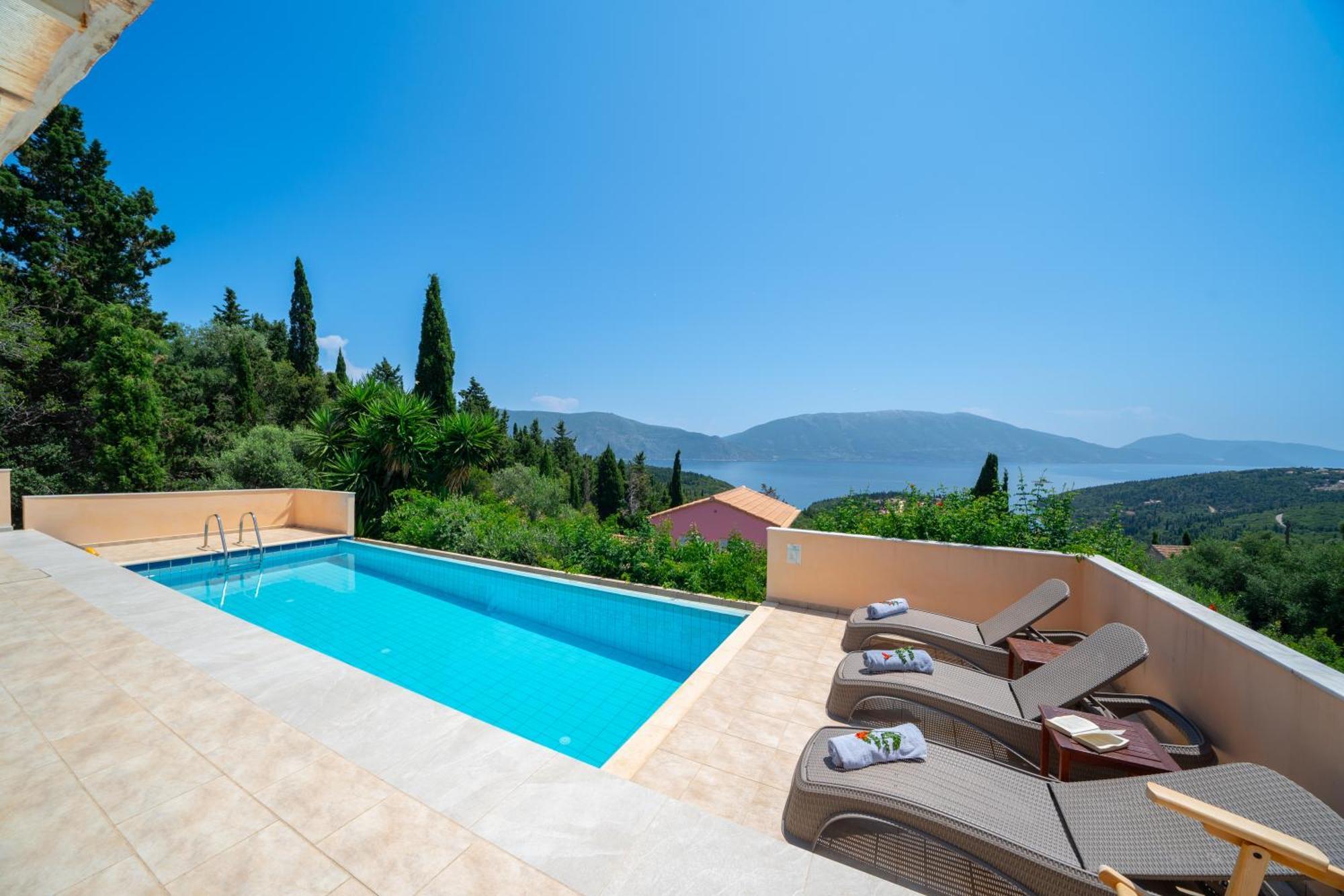 Villa Apollo Up To 8Px, Private Pool Fiskardo Exterior photo