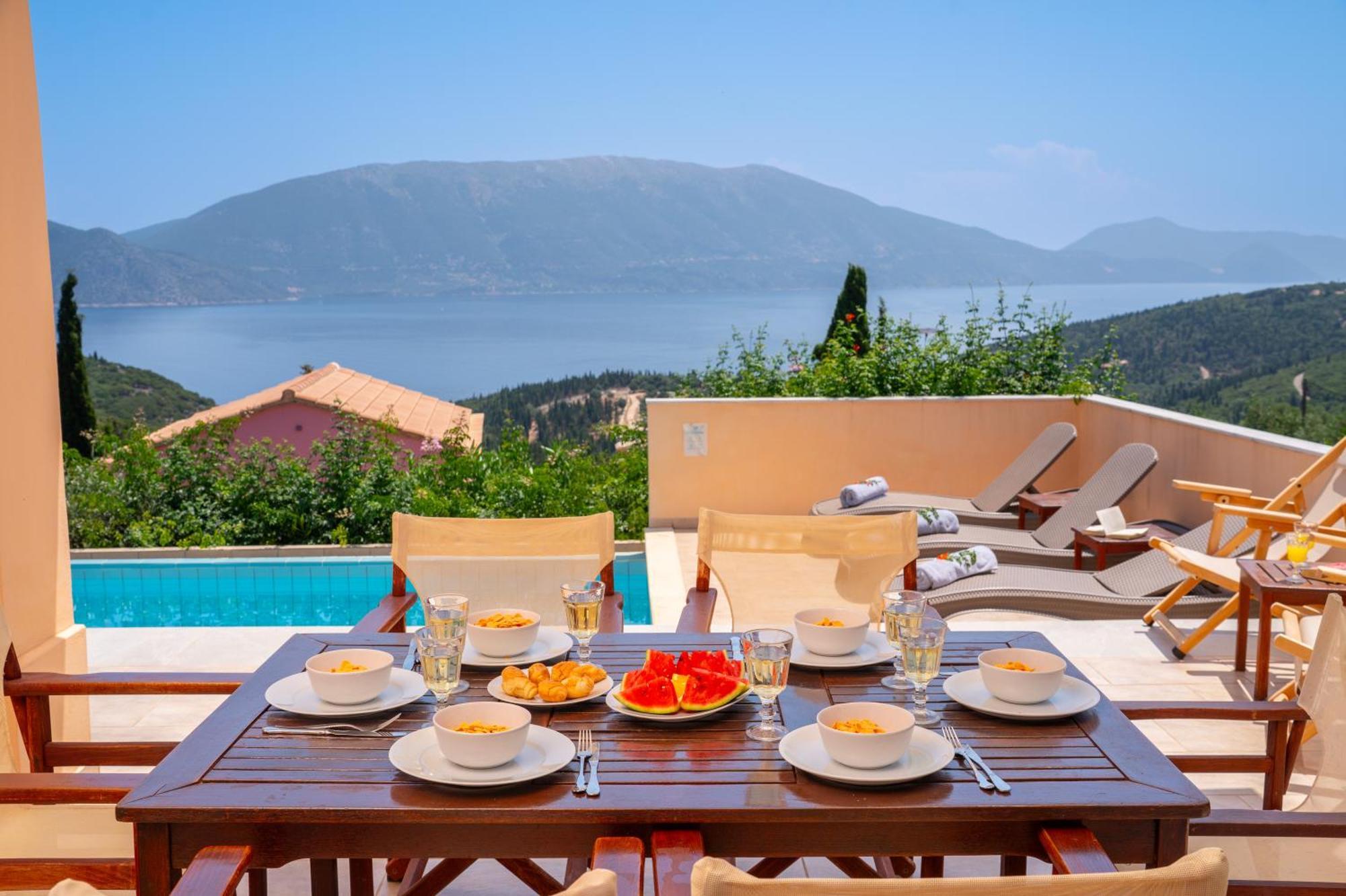 Villa Apollo Up To 8Px, Private Pool Fiskardo Exterior photo